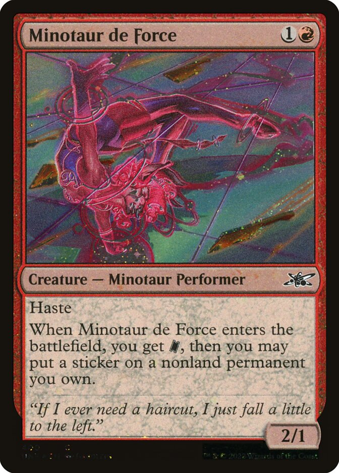 Minotaur de Force card front