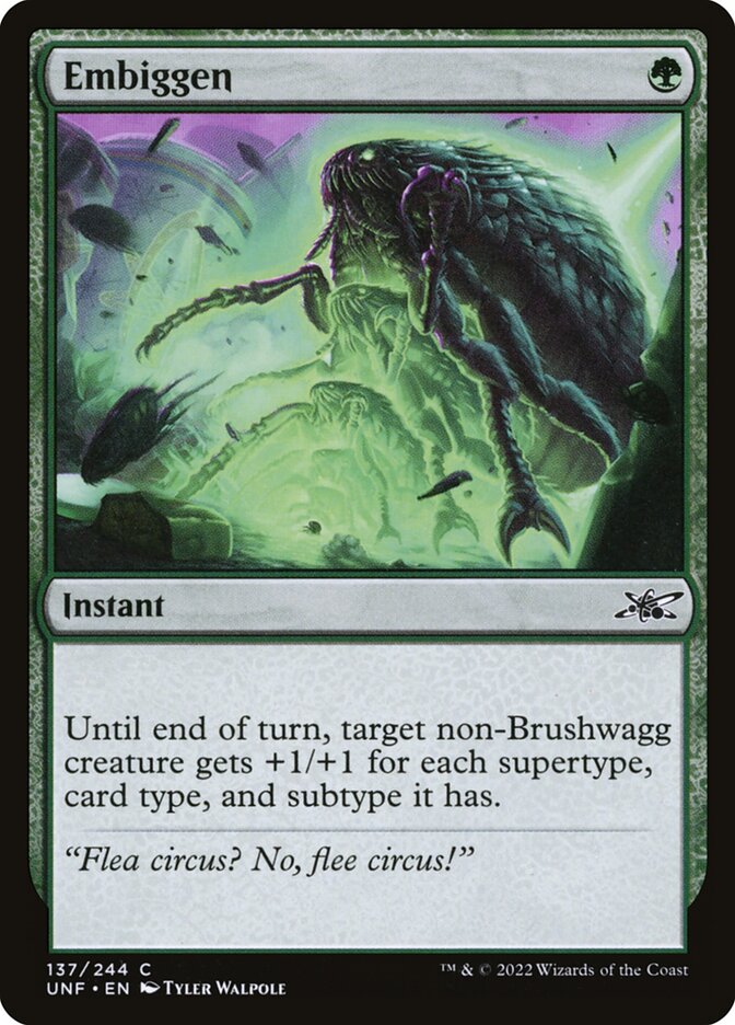 Embiggen card front