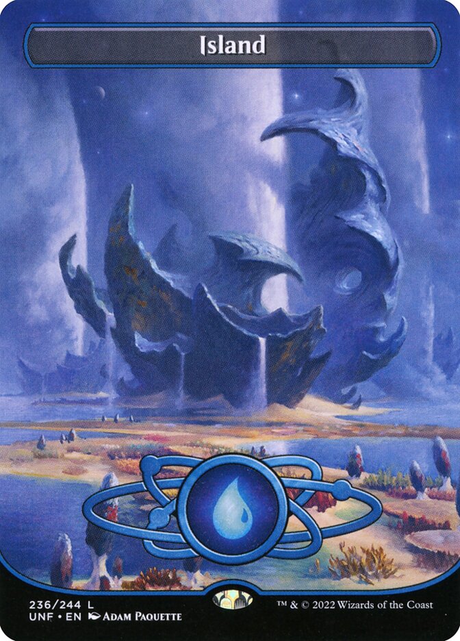 Island card front