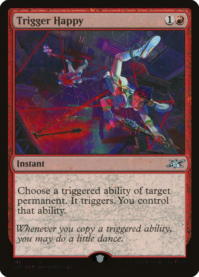 Trigger Happy card front