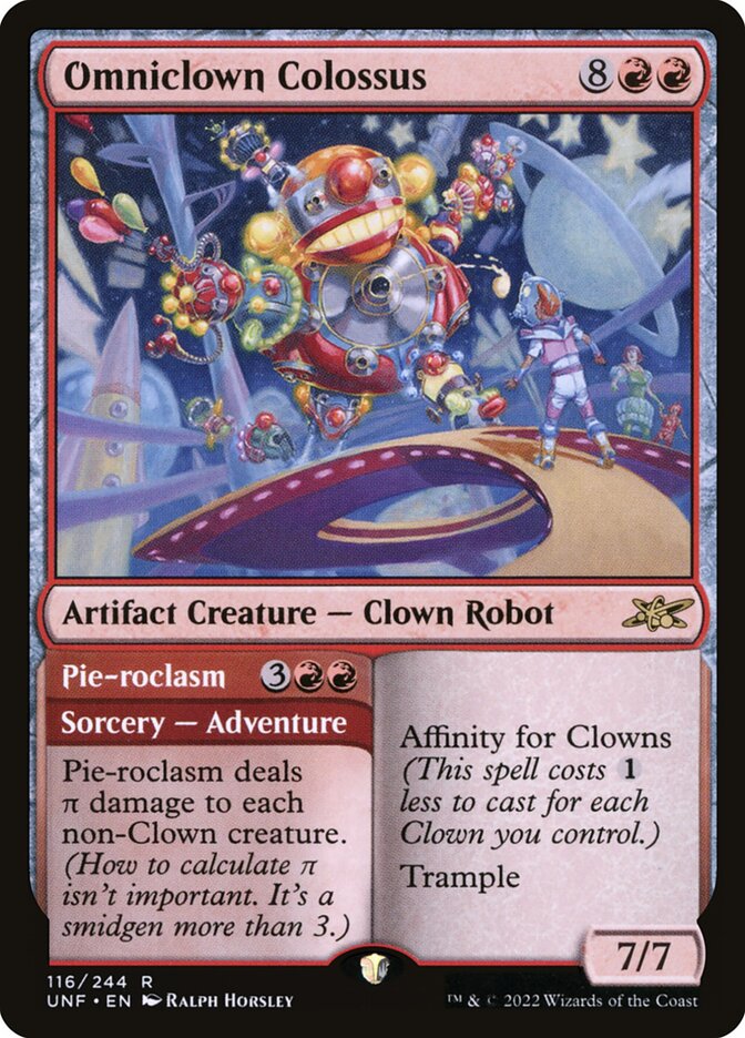 Omniclown Colossus card front