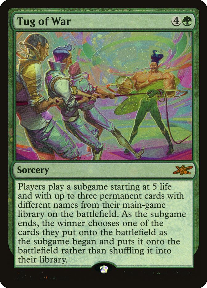 Tug of War card front