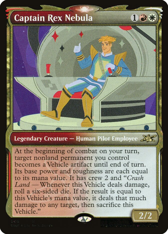 Captain Rex Nebula card front