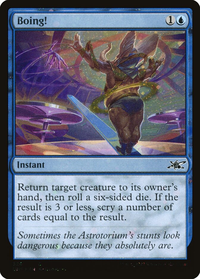 Boing! card front