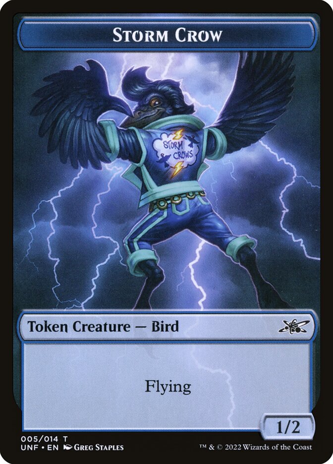Storm Crow card front