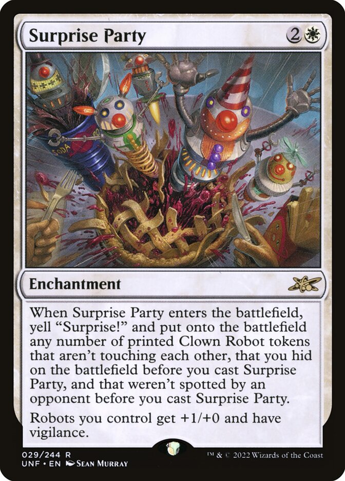 Surprise Party card front
