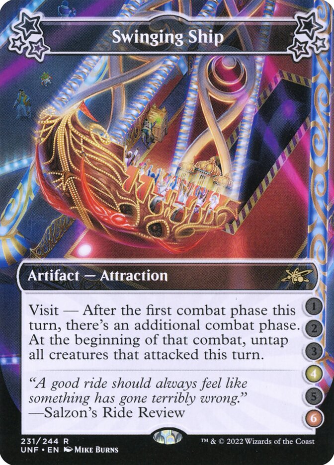 Swinging Ship card front