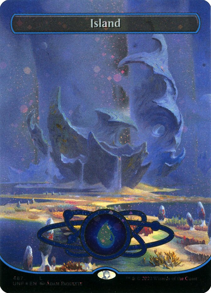 Island card front