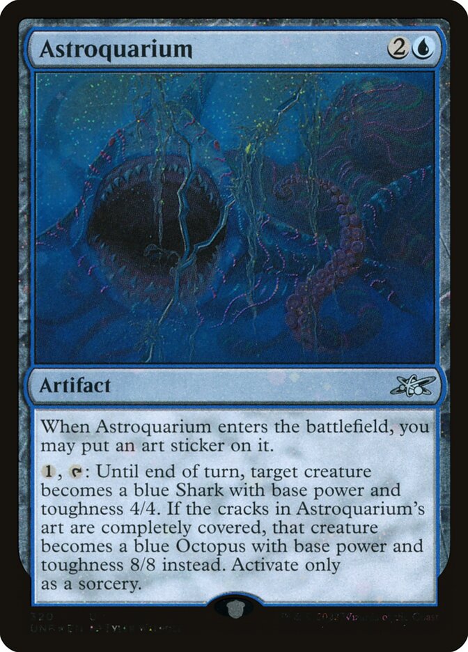 Astroquarium card front