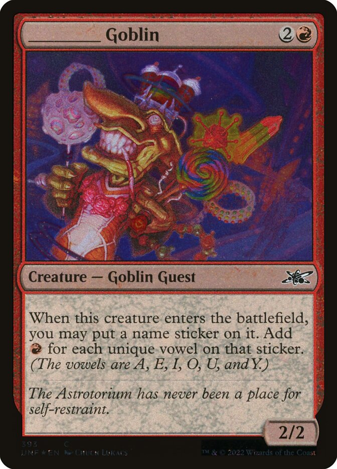 _____ Goblin card front