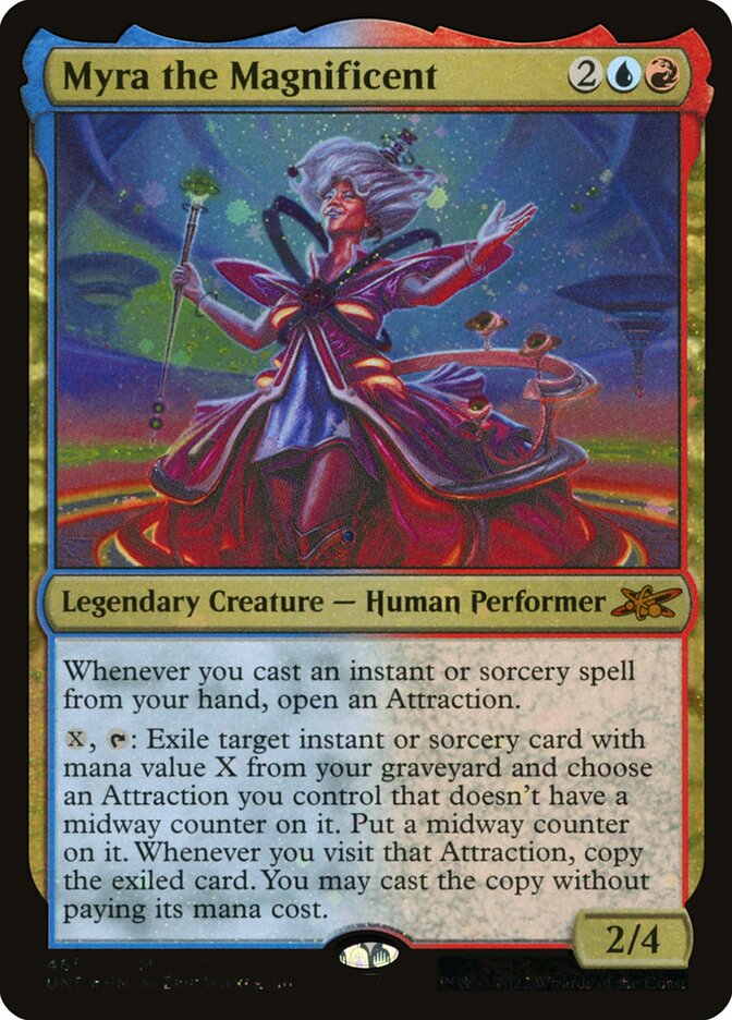 Myra the Magnificent card front