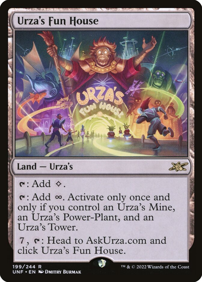 Urza's Fun House card front