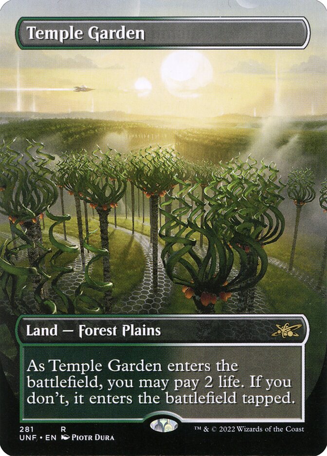 Temple Garden card front