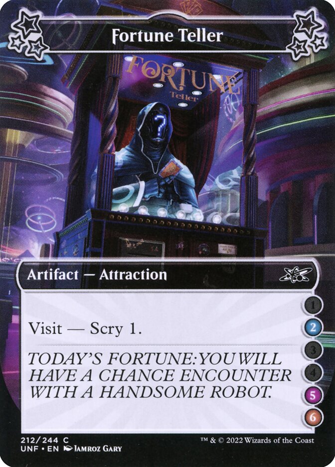 Fortune Teller card front