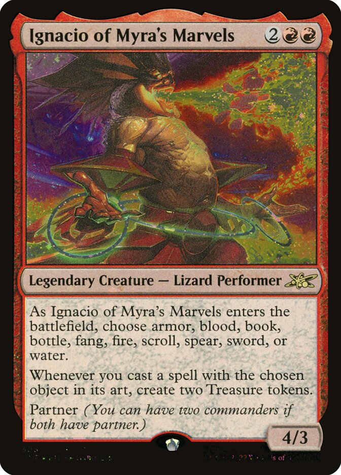 Ignacio of Myra's Marvels card front