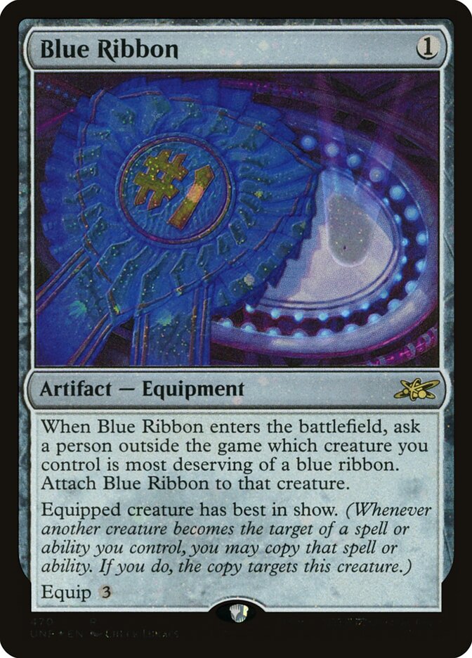 Blue Ribbon card front