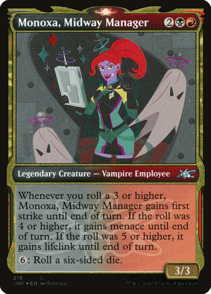 Monoxa, Midway Manager card front