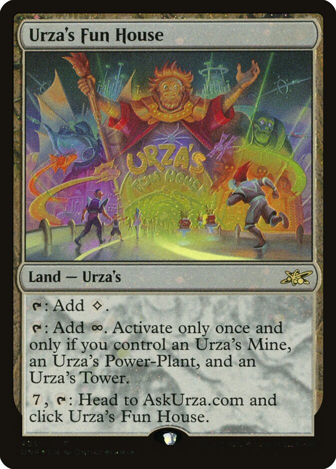Urza's Fun House card front