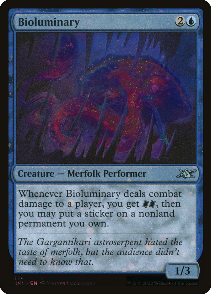 Bioluminary card front