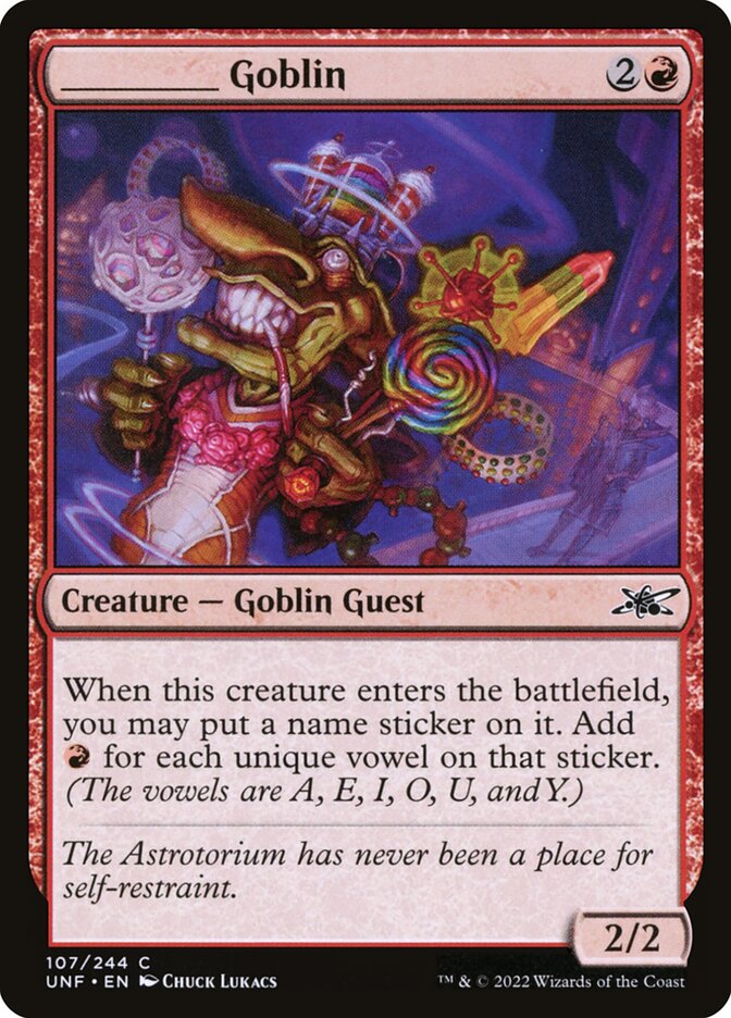 _____ Goblin card front