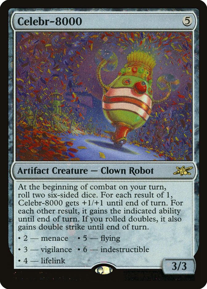 Celebr-8000 card front