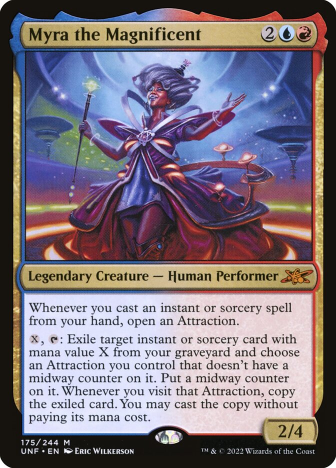 Myra the Magnificent card front