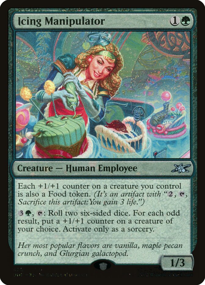Icing Manipulator card front
