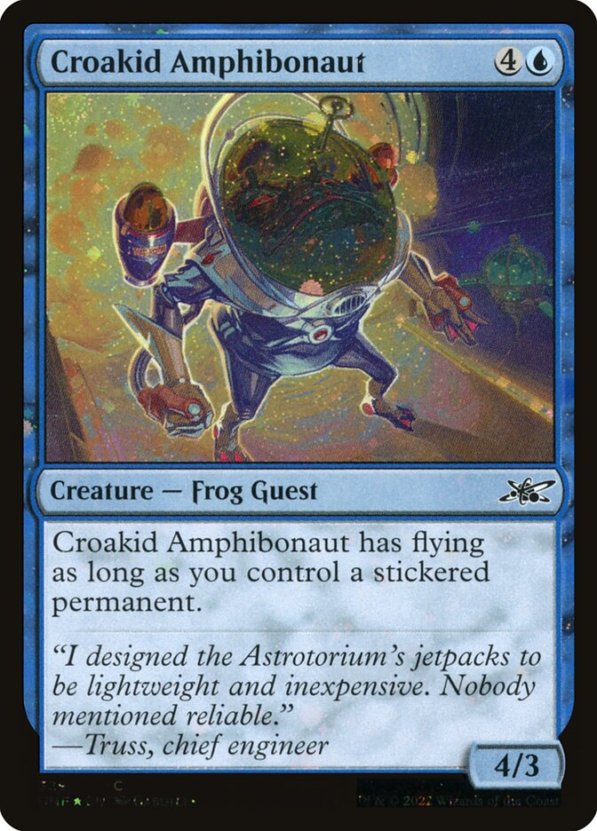 Croakid Amphibonaut card front