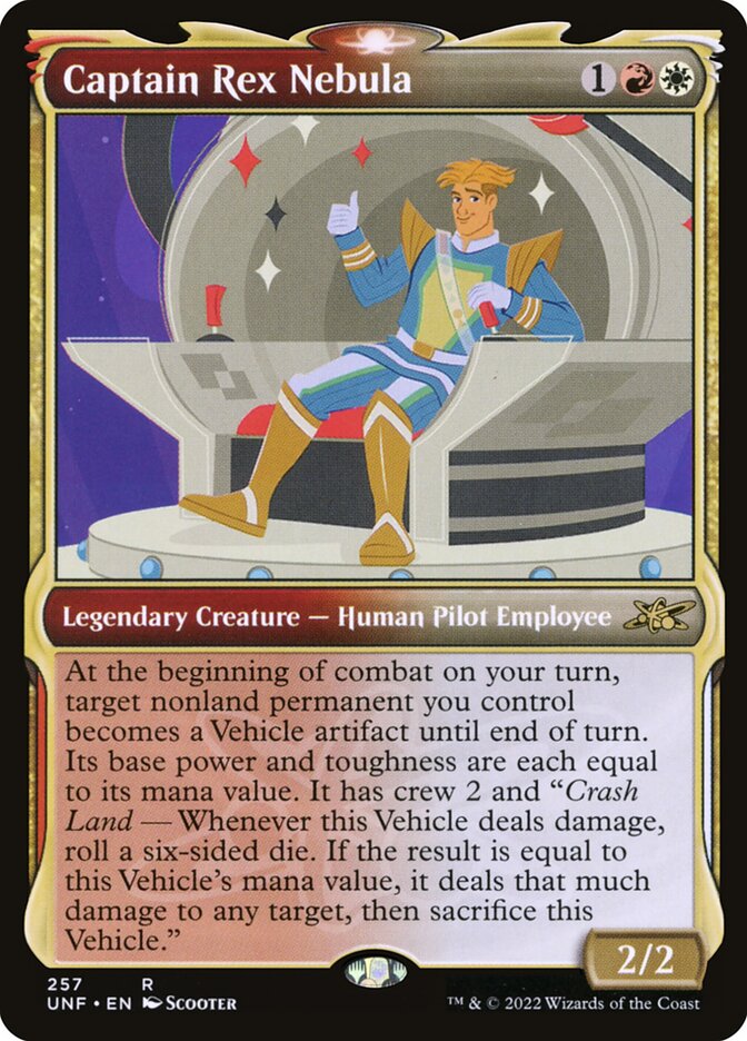 Captain Rex Nebula card front