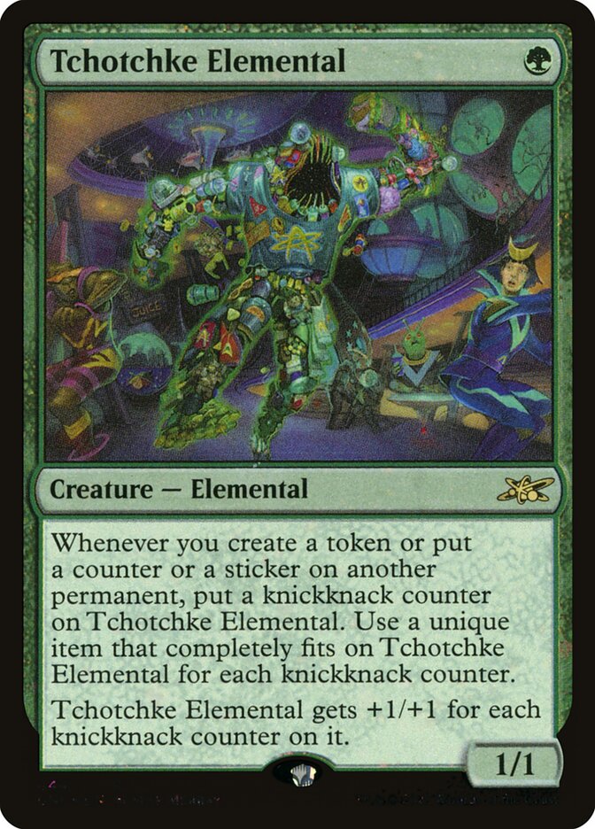 Tchotchke Elemental card front