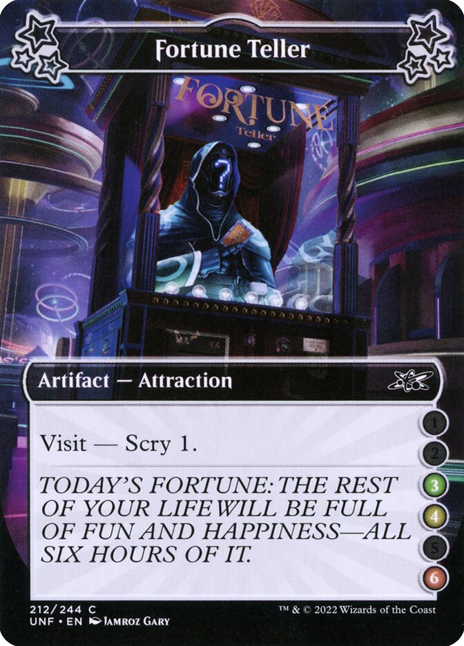 Fortune Teller card front
