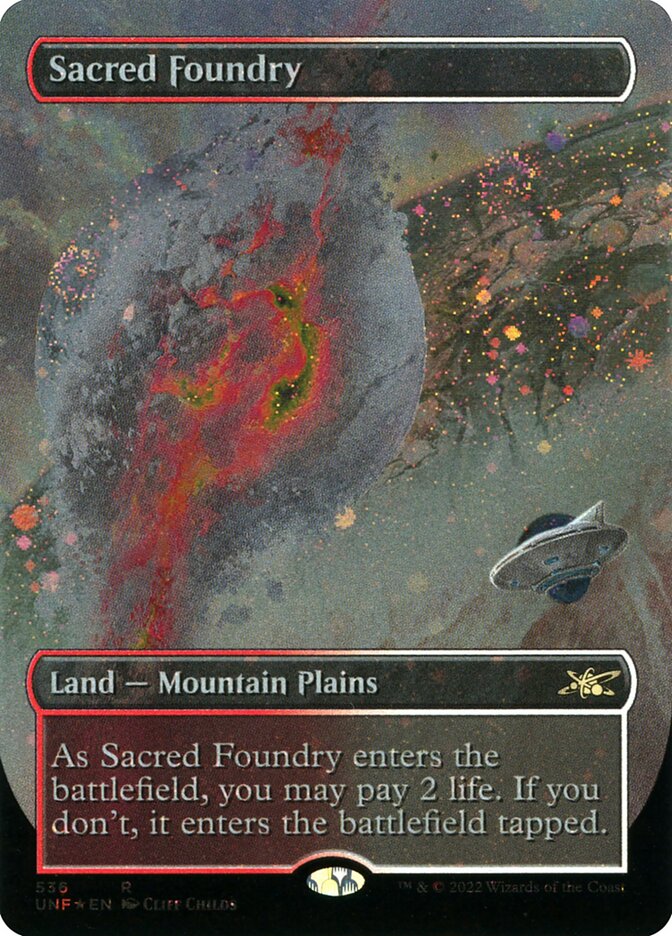 Sacred Foundry card front