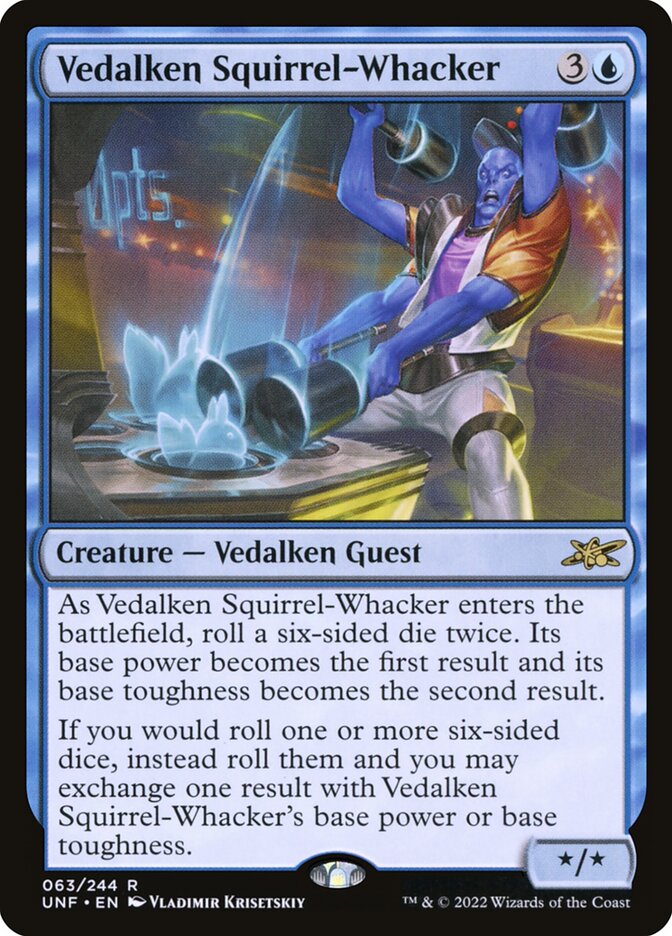 Vedalken Squirrel-Whacker card front