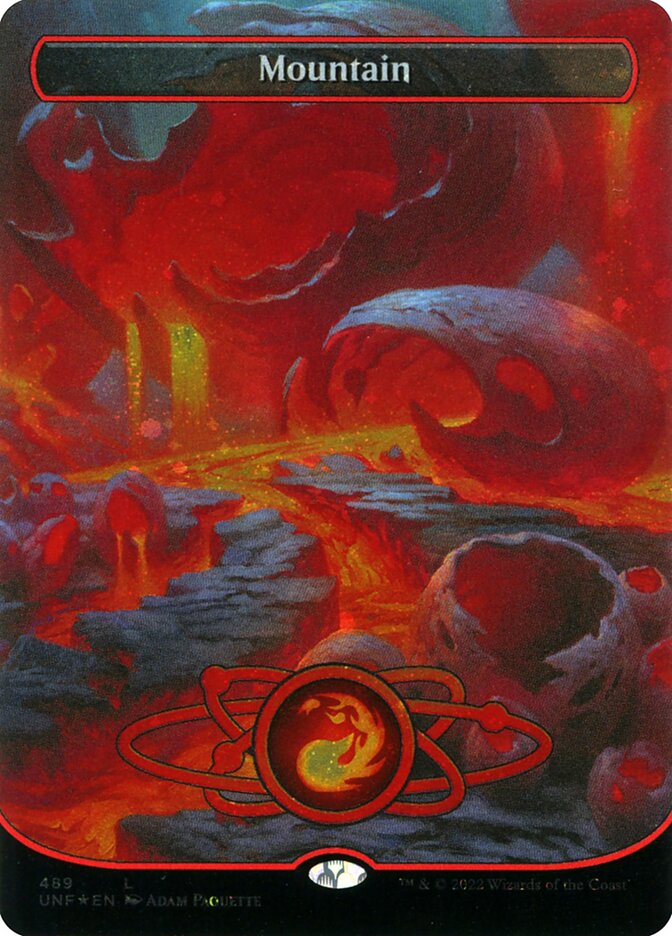 Mountain card front