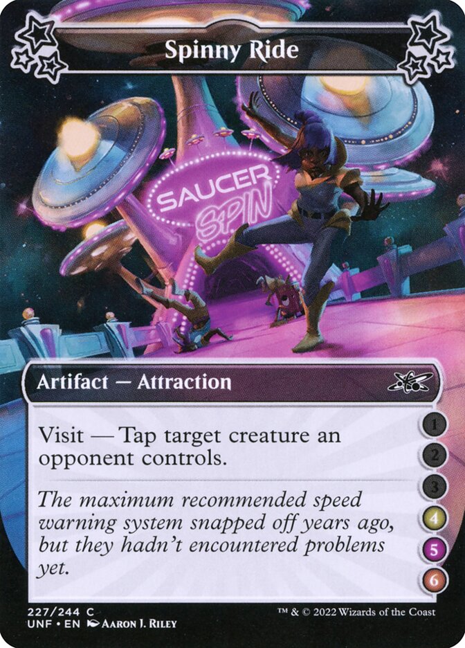 Spinny Ride card front