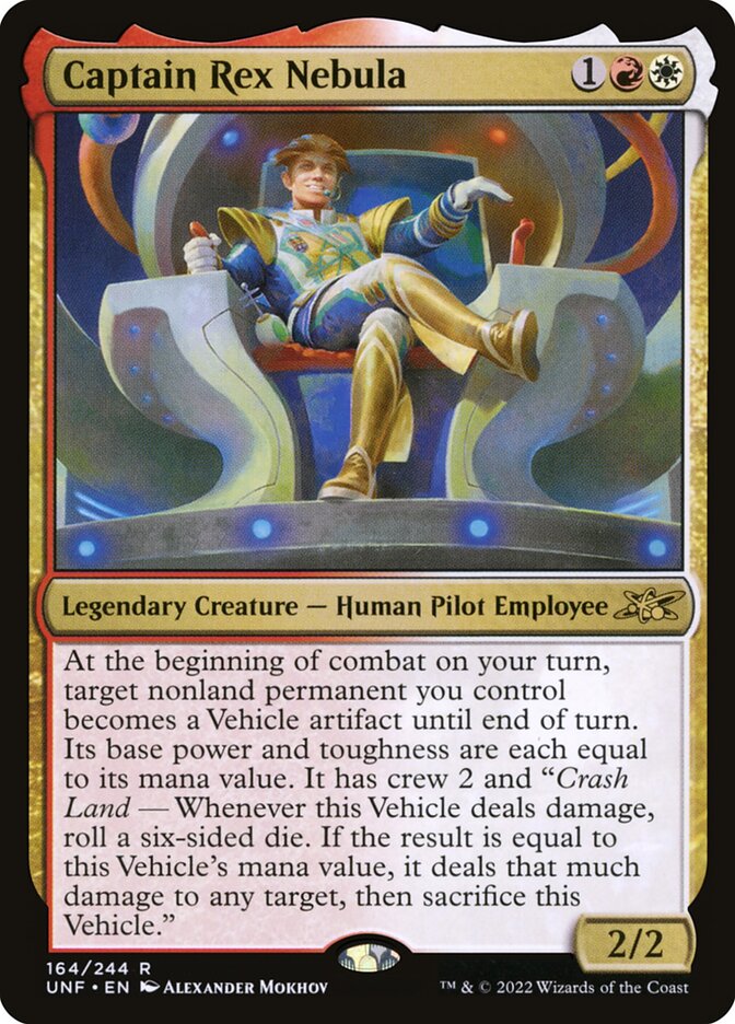 Captain Rex Nebula card front