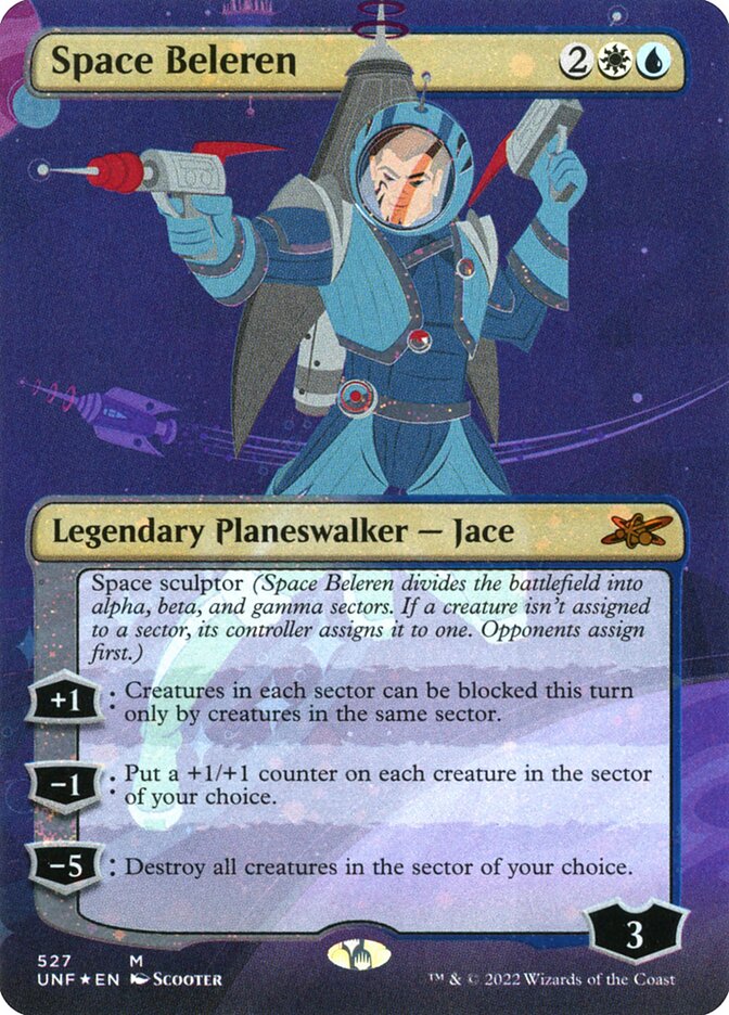 Space Beleren card front
