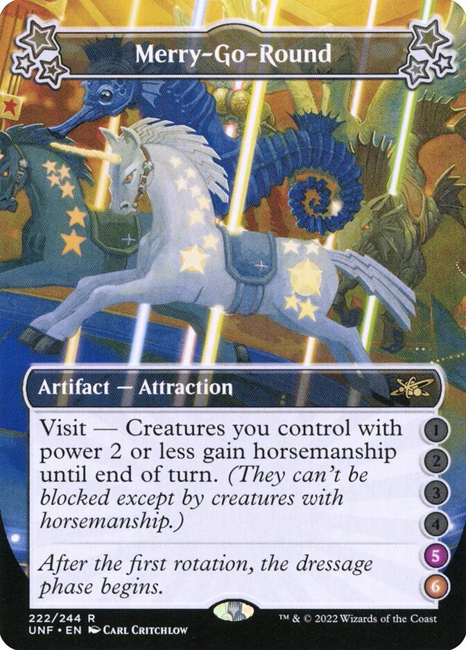 Merry-Go-Round card front