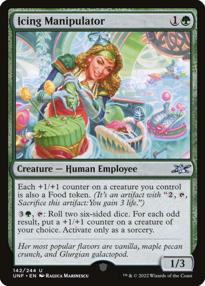 Icing Manipulator card front
