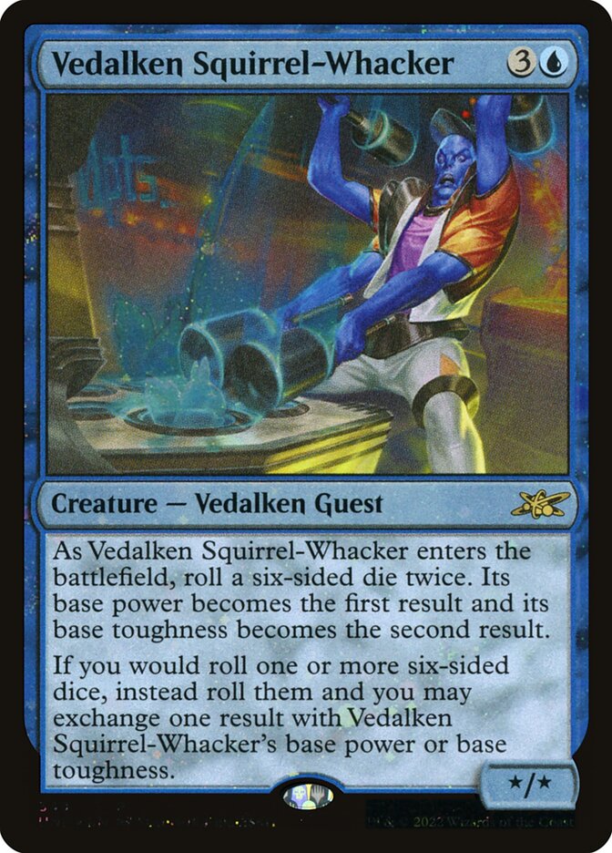 Vedalken Squirrel-Whacker card front