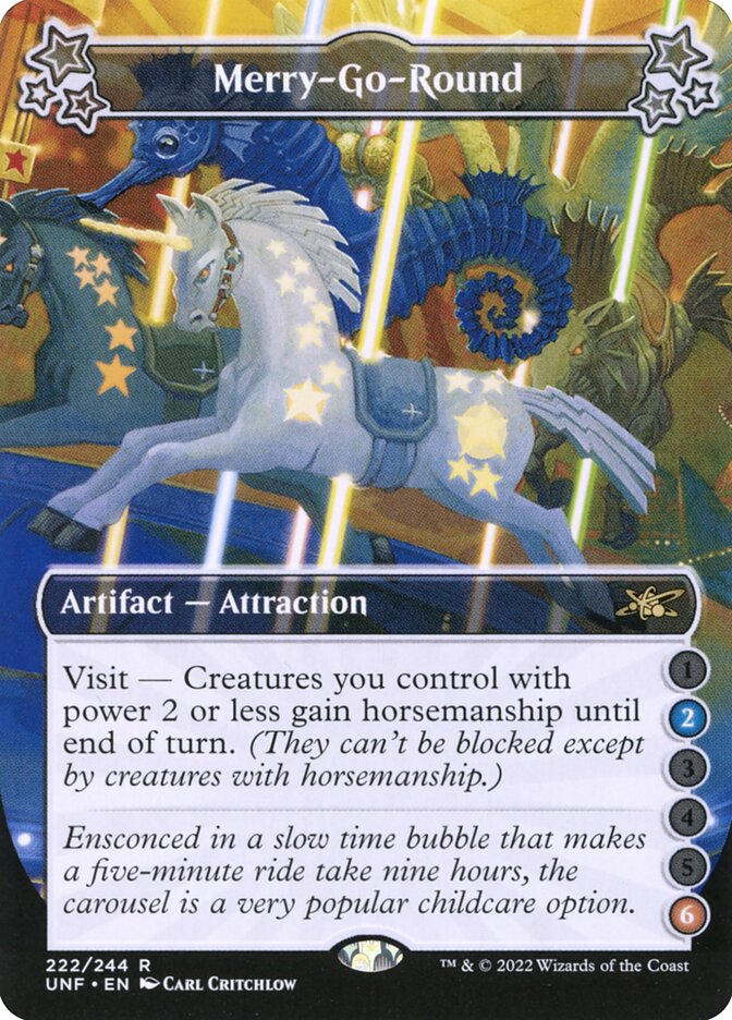 Merry-Go-Round card front