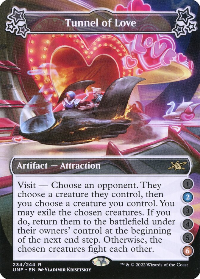 Tunnel of Love card front