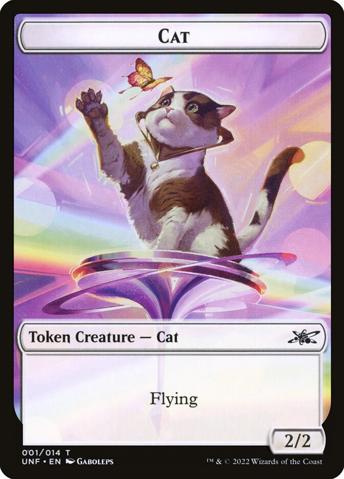 Cat card front