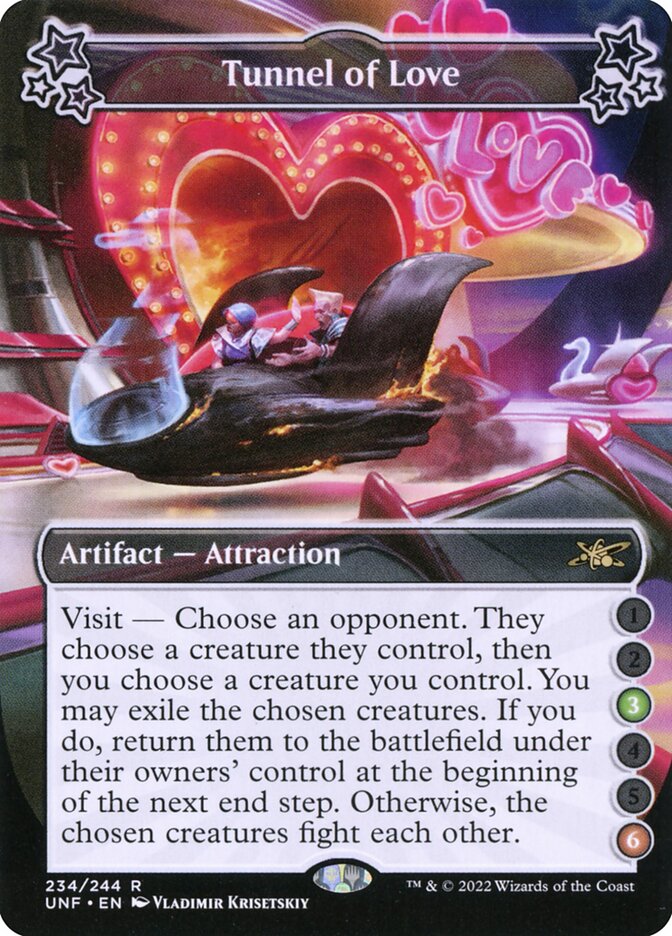 Tunnel of Love card front