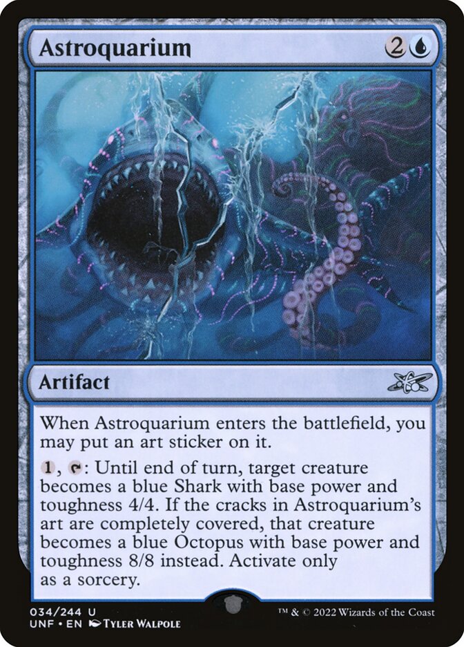 Astroquarium card front