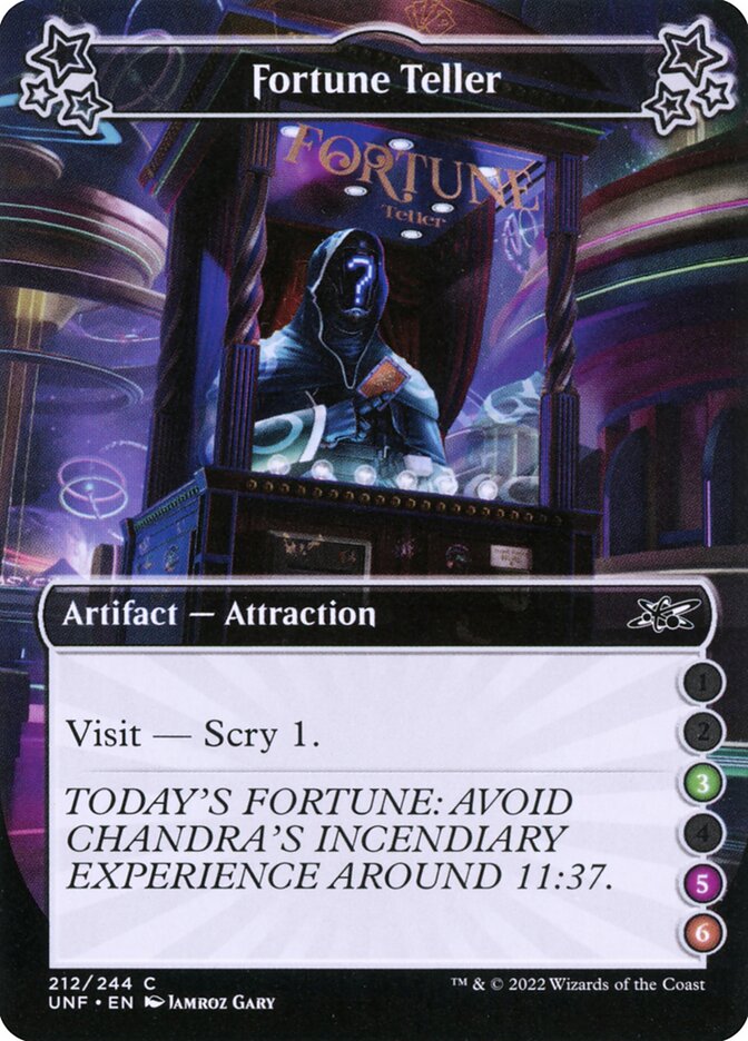 Fortune Teller card front