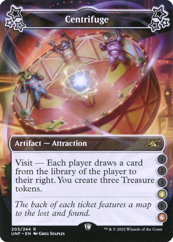 Centrifuge card front