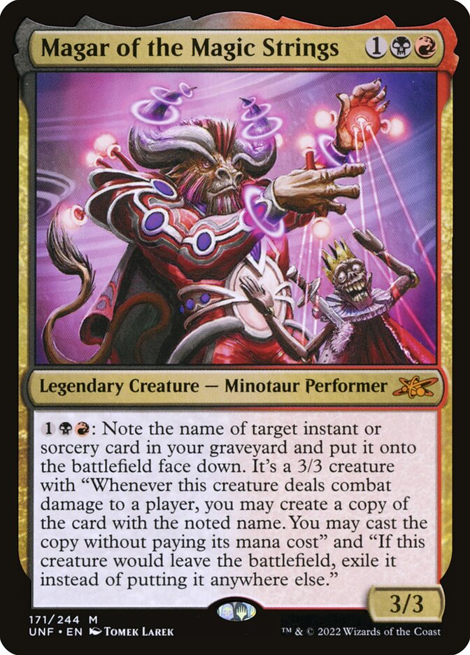Magar of the Magic Strings card front