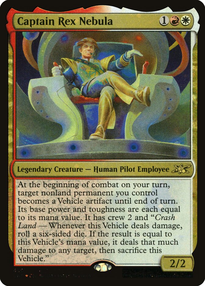 Captain Rex Nebula card front