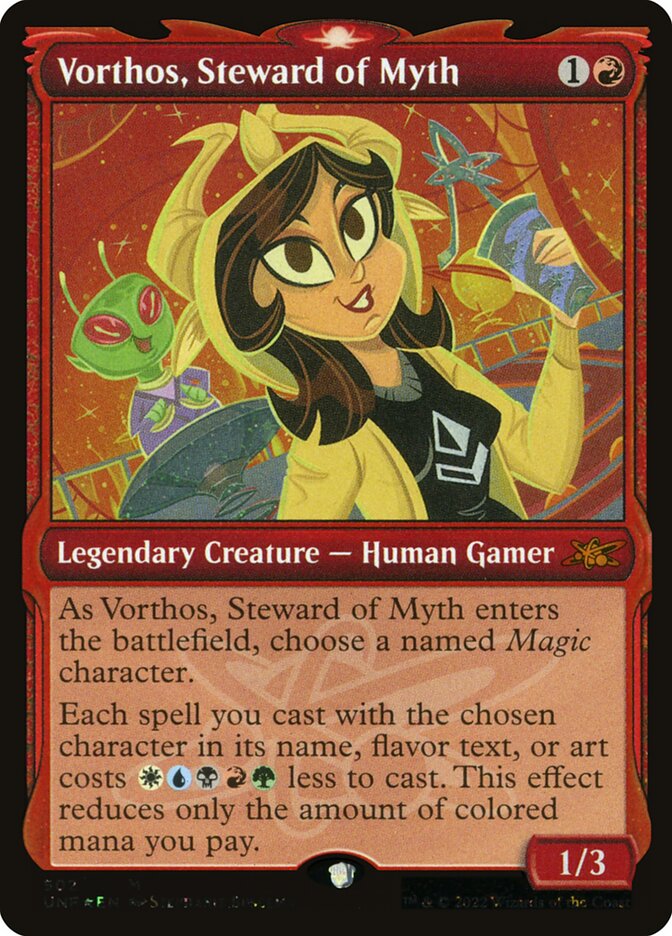 Vorthos, Steward of Myth card front